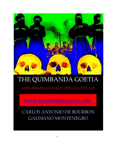 THE QUIMBANDA GOETIA AFRO-BRAZILIAN MAGIC SPELLS & RITUALS