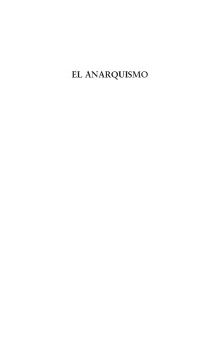 El anarquismo