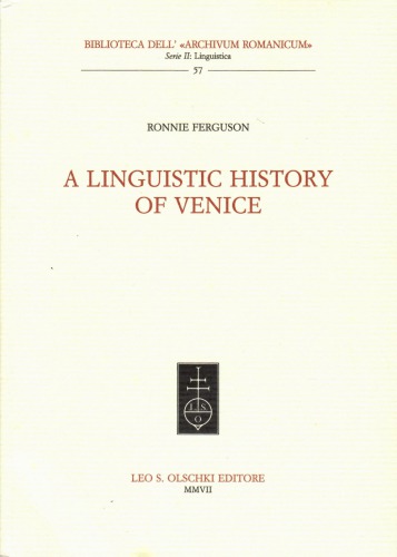 A linguistic history of Venice