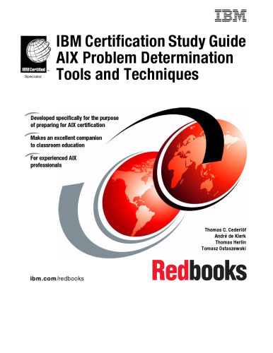 IBM Certification Study Guide AIX Problem Determination Tools and Techniques
