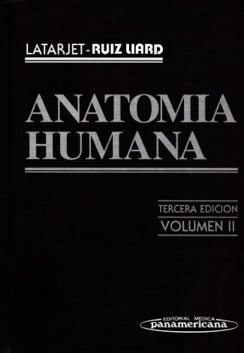 Anatomía Humana. Tomo 2