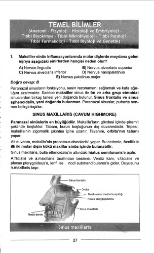 Dus Soruları ve Açıklamalı Cevaplı Kitapçığı