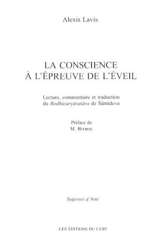 La conscience à l’épreuve de l’éveil