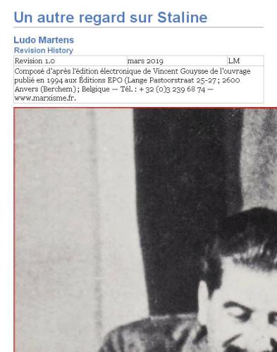 Un autre regard sur Staline