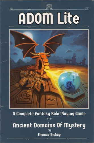 ADOM Lite: A Complete Fantasy Role Playing Game in the Ancient Domains Of Mystery