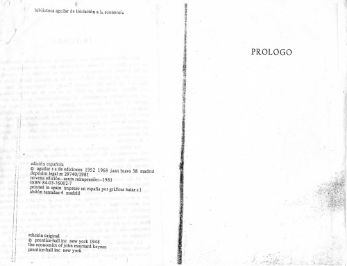 La teoria economica de John Maynard Keynes