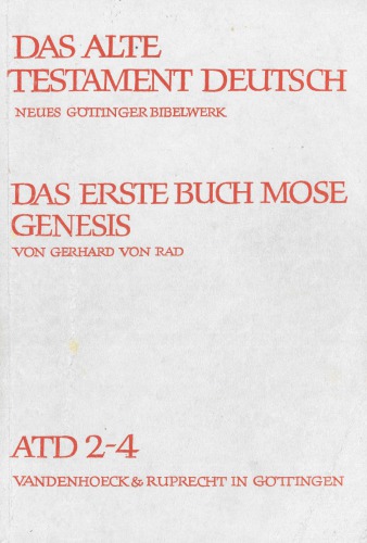 Das erste Buch Mose (Genesis)