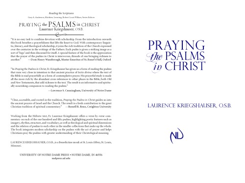 Praying the Psalms in Christ