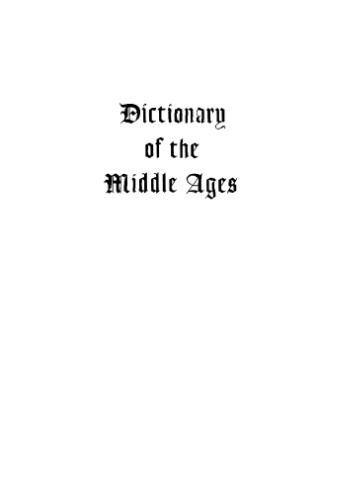 Dictionary of the Middle Ages. Vol. 6 : Grosseteste - Italian Literature