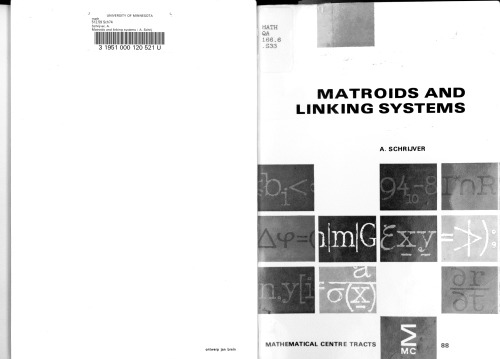 Matroids and linking systems