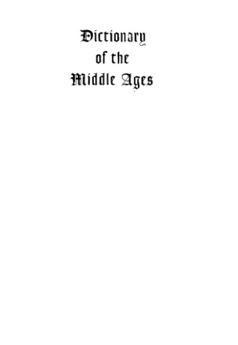 Dictionary of the Middle Ages. Vol. 8: Macbeth - Mystery plays