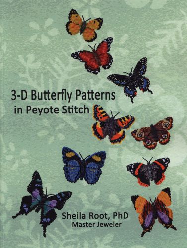 3-D Butterfly Patterns in Peyote Stitch