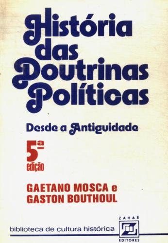 História das Doutrinas Políticas