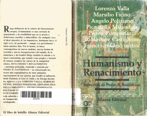 Humanismo y Renacimiento (antología)