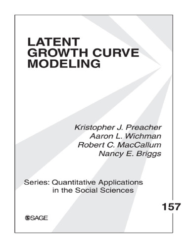 Latent Growth Curve Modeling