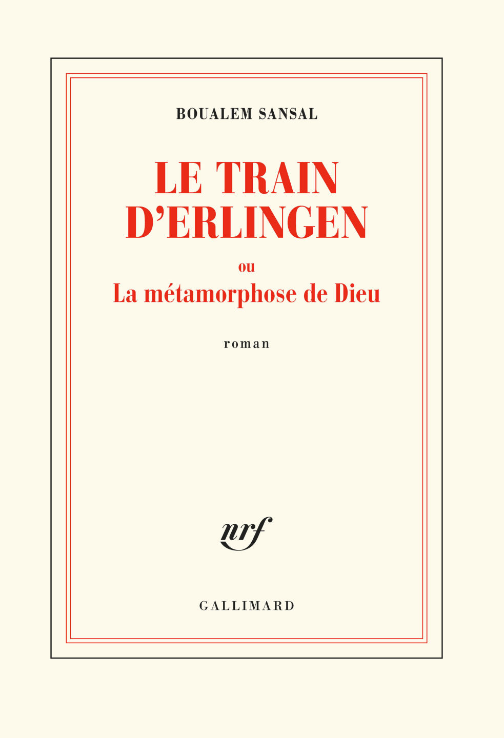 Le train d’Erlingen ou la métamorphose de Dieu