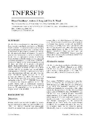 TNFRSF19
