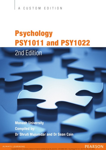 Psychology PSY1011/PSY1022: A Custom Edition
