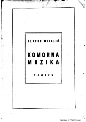 Komorna muzika
