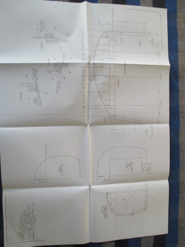 Selway Fisher Micro 8 Boat Yacht Sailboat Plan Plans F