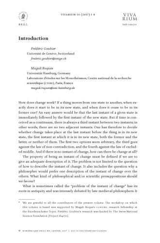 Vivarium 55 (2017): Instants of Change