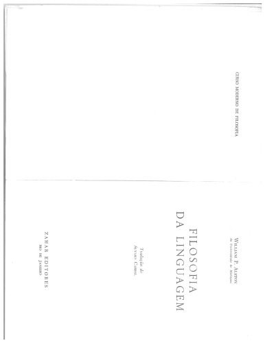 Filosofia da Linguagem