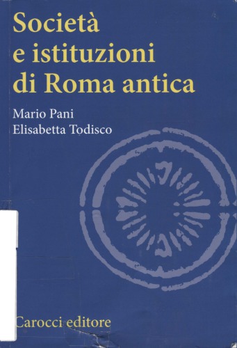 Società e istituzioni di Roma antica