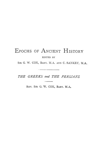 THE GREEKS AND THE PERSIANS