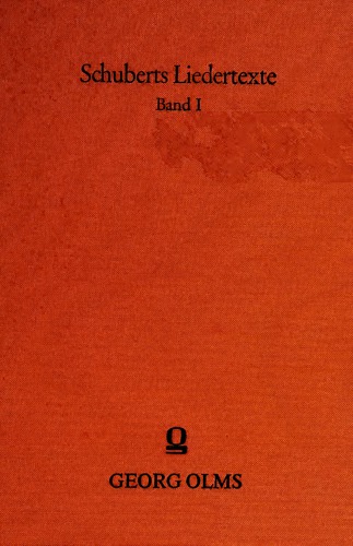 Die Texte seiner einstimmig komponierten Lieder und ihre Dichter