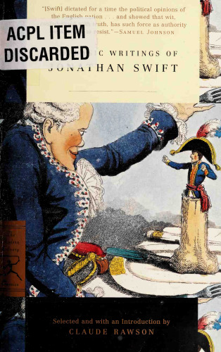 The Basic Writings of Jonathan Swift (Modern Library Classics)