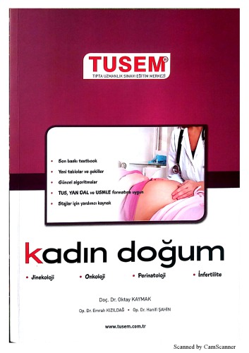 Kadın Doğum Konu Kitabı+Kadın Doğum Özet Notu