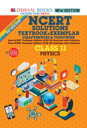Oswaal NCERT Solutions Textbook + Exemplar Class 11 Physics for NEET AIPMT IIT JEE Main and Advanced