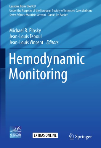 HEMODYNAMIC MONITORING (LESSONS FROM THE ICU) 1ST ED