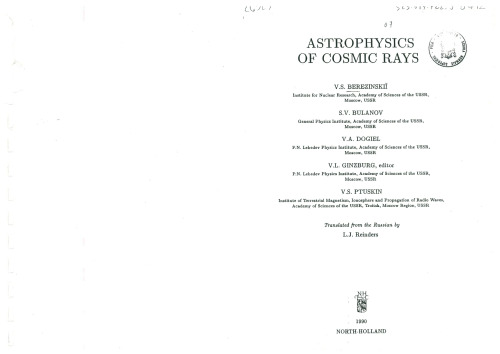 Astrophysics of Cosmic Rays
