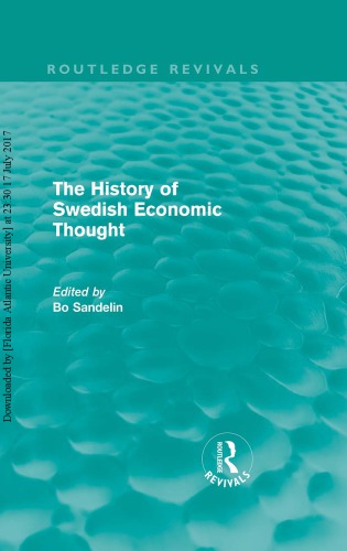 The History of Swedish Economic Thought