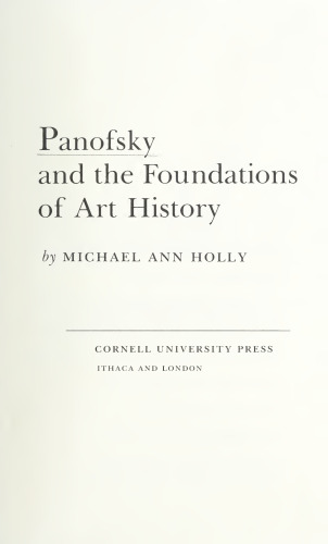 Panofsky and the Foundations of Art History