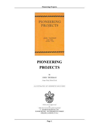 Pioneering Projects