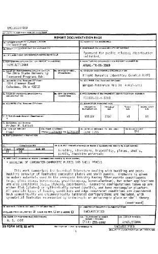 Buckling of laminated composite plates and shell panels