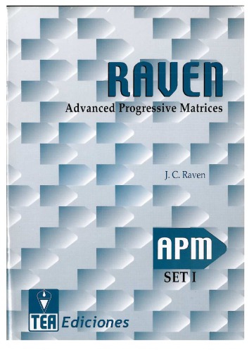 Raven Advanced Progressive Matrices Set I