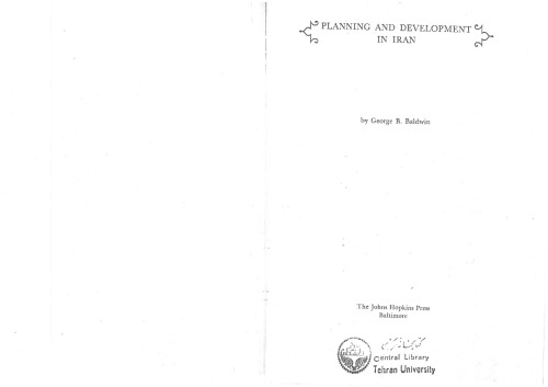 Planning and Development in Iran