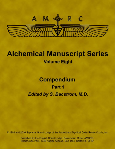 Alchemical Manuscripts 8