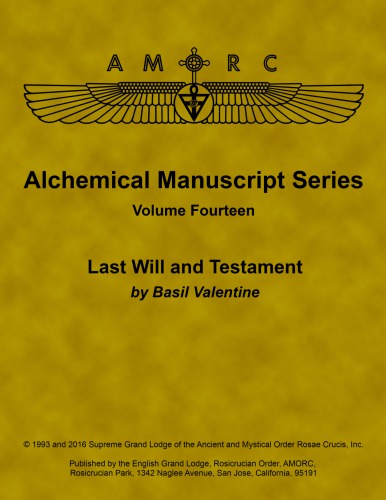 Alchemical Manuscripts 14