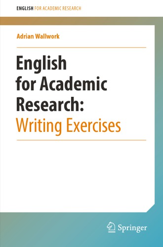 English for Academic Research: Writing Exercises