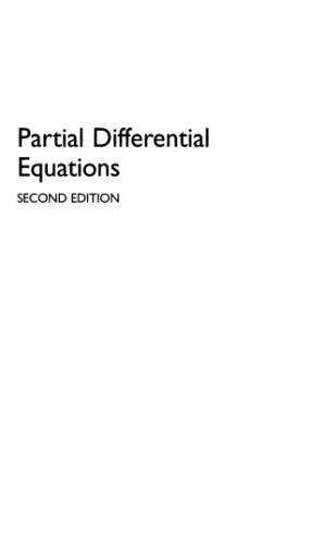 Partial Differential Equations: Second Edition