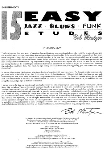 15 Easy Etudes for Eb Instruments