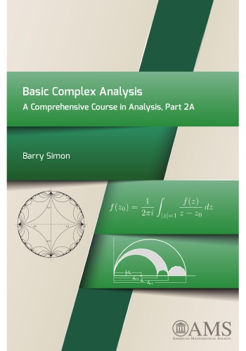 Basic Complex Analysis - A Comprehensive Course in Analysis, Part 2A