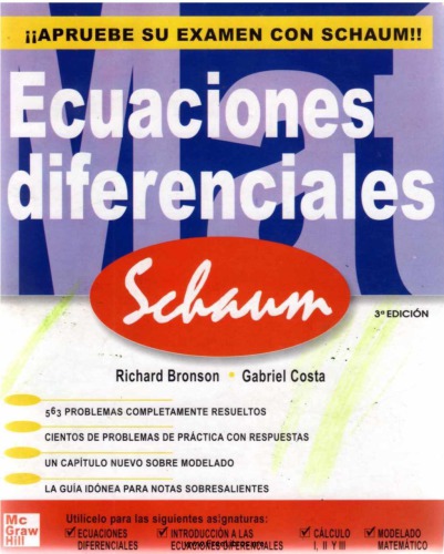 Ecuaciones diferenciales schaum