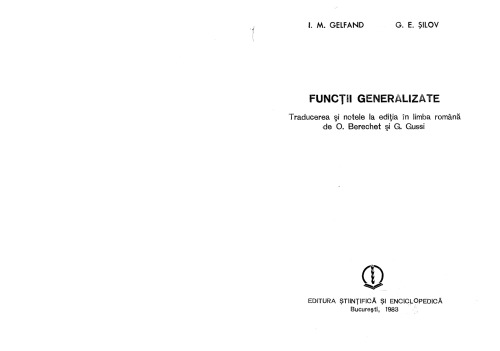 Funcții generalizate