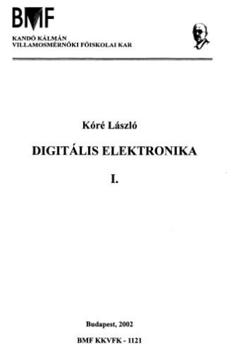 Digitális Elektronika I. (jegyzet)