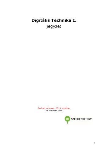 Digitális technika I.